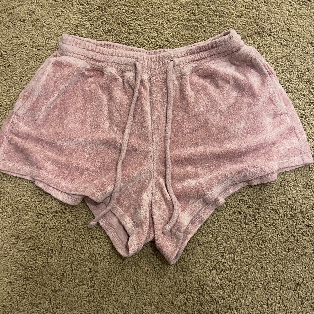 Gilly Hicks velvet shorts